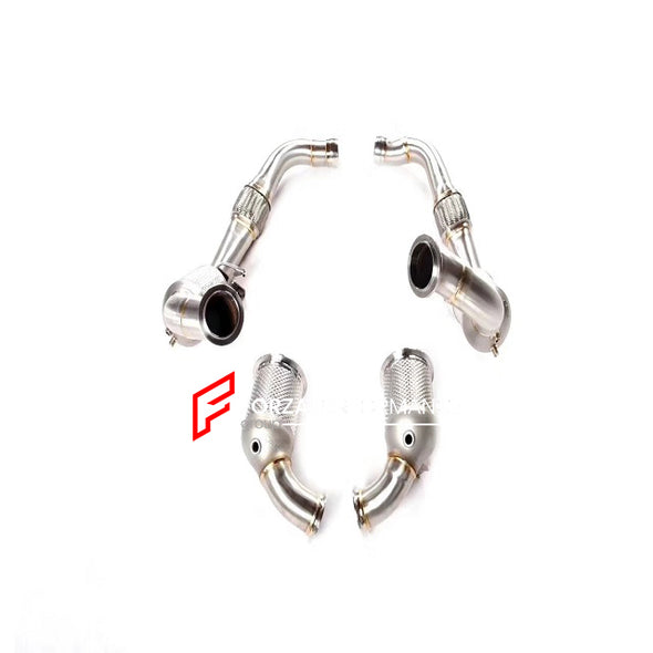 Exhaust downpipe For Porsche Panamera 971 2.9T