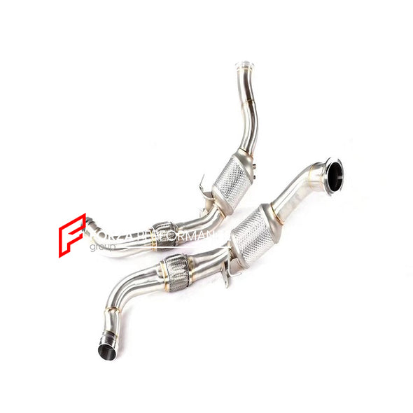 Exhaust downpipe For Porsche Panamera 971 2.9T