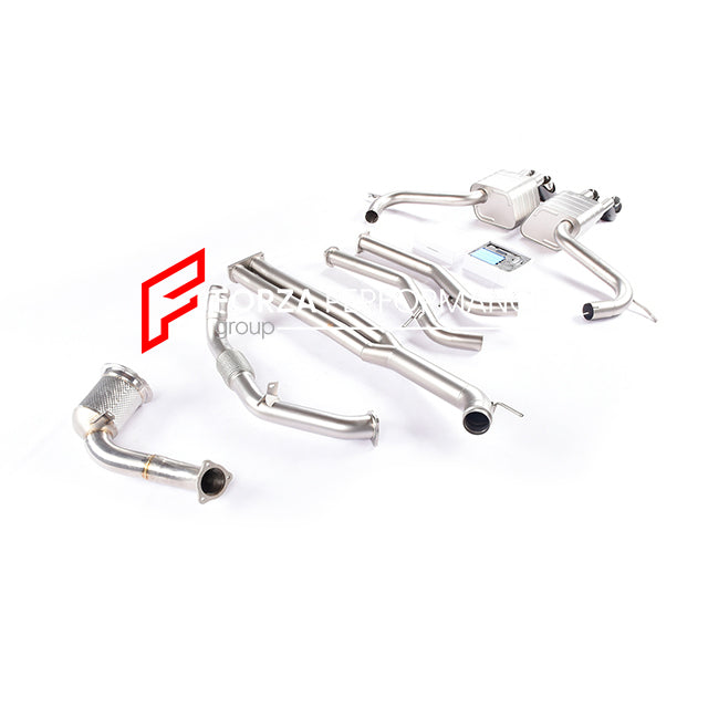 Valved Exhaust Catback Muffler for Porsche Panamera 971 3.0T