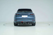 TURBO GT STYLE DRY CARBON BODY KIT for PORSCHE CAYENNE 9Y0 2018 - 2023  Set includes:   Front Bumper Front Vent Covers Side Fenders Side Skirts Wheel Arches Rear Diffuser Exhaust tips with mufflers