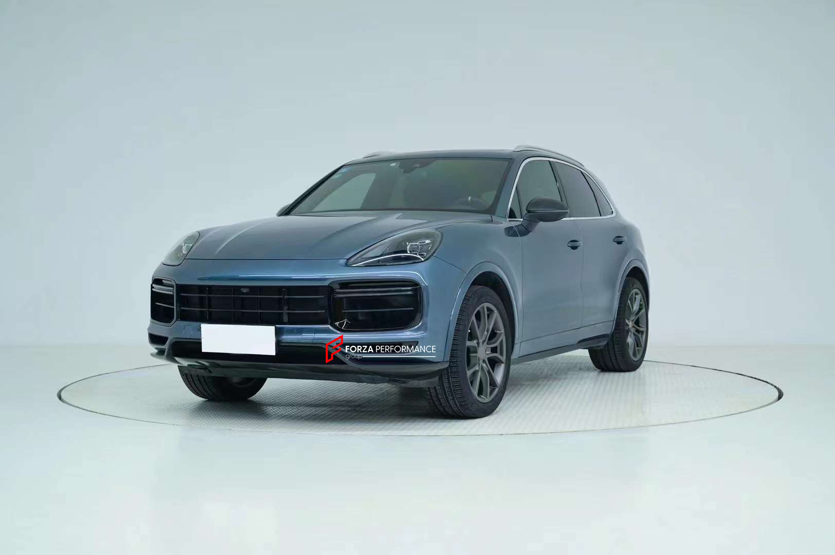 TURBO GT STYLE DRY CARBON BODY KIT for PORSCHE CAYENNE 9Y0 2018 - 2023  Set includes:   Front Bumper Front Vent Covers Side Fenders Side Skirts Wheel Arches Rear Diffuser Exhaust tips with mufflers