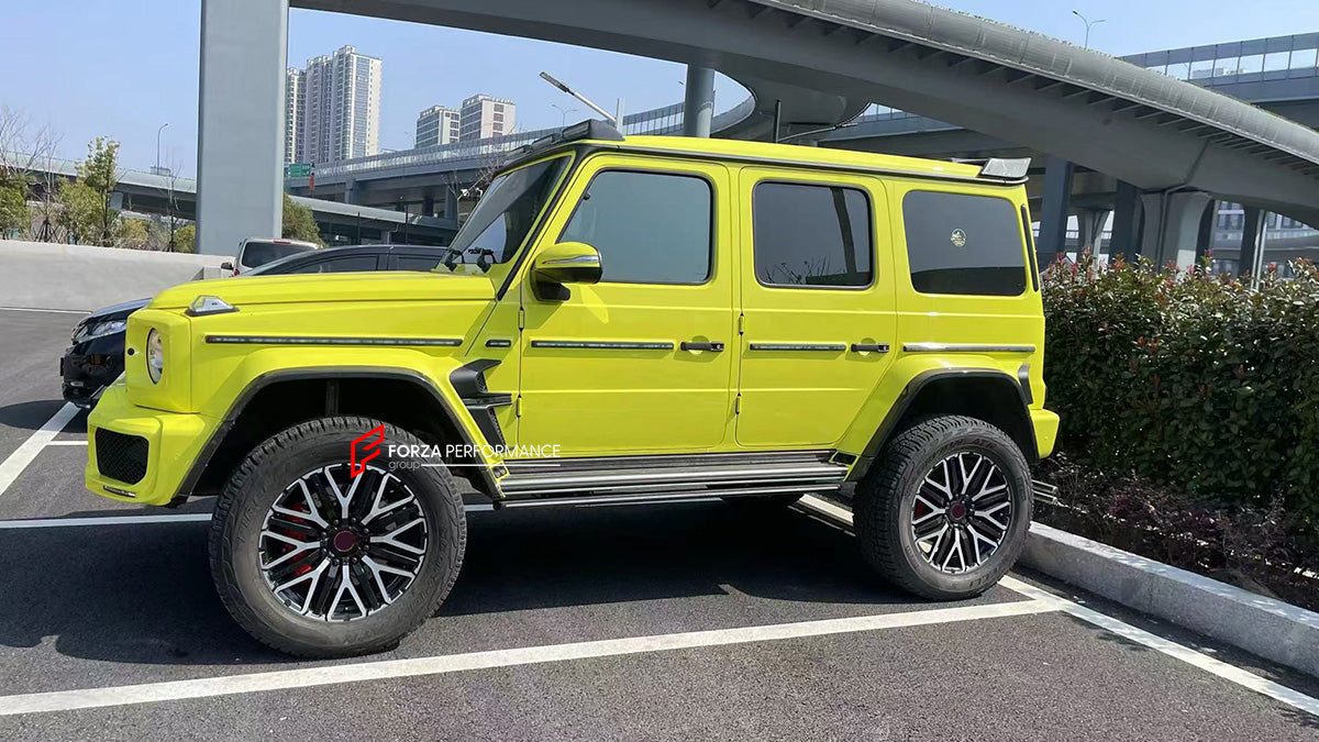 PORTAL AXEL FOR 4x4 MERCEDES BENZ G CLASS AMG W463

Gear Ratio: 1.15

Clearance Increase: +147mm

Wheels PCD: 8 x 164.8


Material: Aluminium

Color: Black, Gold, Silver, Grey, Red

Note: Professional installation is required