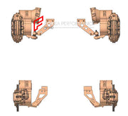 PORTAL AXEL FOR 4x4 MERCEDES BENZ G CLASS AMG W463

Gear Ratio: 1.15

Clearance Increase: +147mm

Wheels PCD: 8 x 164.8


Material: Aluminium

Color: Black, Gold, Silver, Grey, Red

Note: Professional installation is required