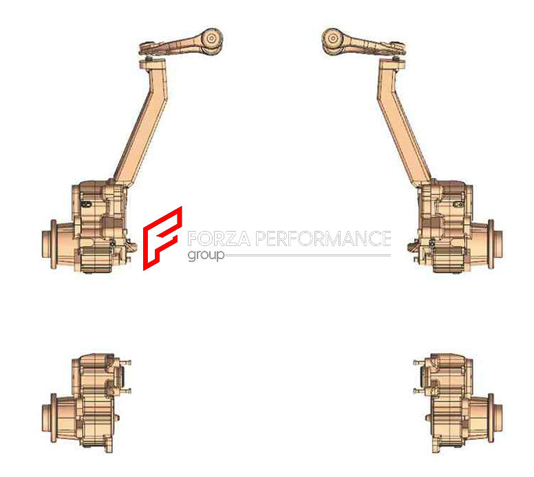 PORTAL AXLE FOR 4x4 MERCEDES BENZ G CLASS AMG W463

Gear Ratio: 1.15

Clearance Increase: +130mm

Wheels PCD: 5 x 130


Material: Aluminium

Color: Black, Gold, Silver, Grey, Red

Note: Professional installation is required