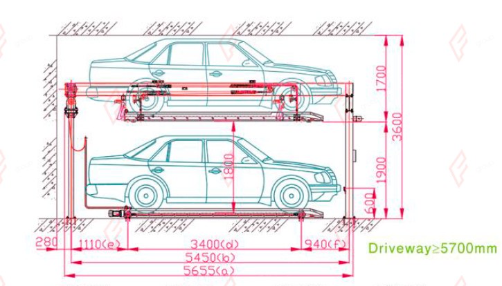 PPS Puzzle Parking System - Semi-Automated Multi-Level Car Stacker - sistema de aparcamiento semiautomático / monte-voiture