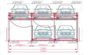 PPS Puzzle Parking System - Semi-Automated Multi-Level Car Stacker - elevador de coches / système de stationnement