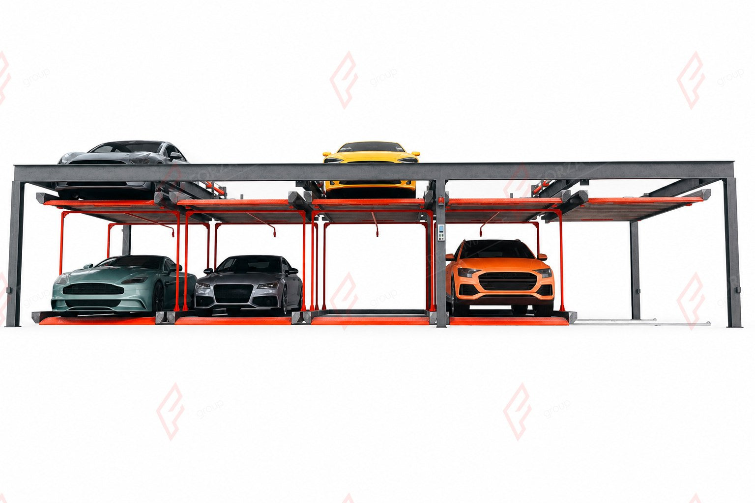 PPS Puzzle Parking System - Semi-Automated Multi-Level Car Stacker - aparcamiento puzzle / parking puzzle