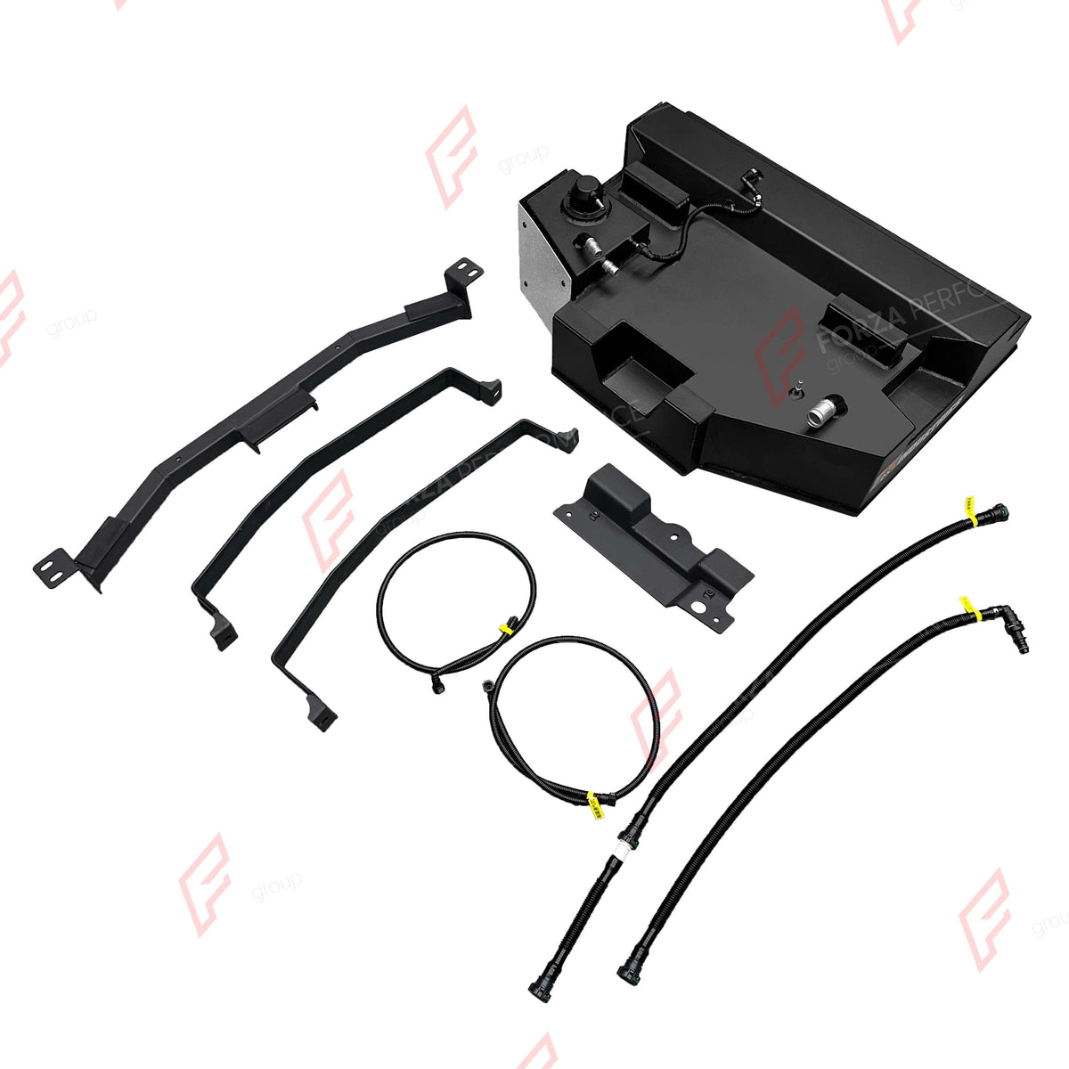 AUXILIARY LONG RANGE FUEL TANK SYSTEM 95L (EXTRA 25 GAL) EXTENDED RANGE for TOYOTA LAND CRUISER PRADO LC150 2.7L PETROL 2010-2024