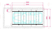 PTP-2 Pit-Mounted Two-Post Garage Parking Lift - In-Ground Car Stacker - elevador de coches / monte-voiture