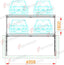 PTP-4D Pit-Mounted Double Two-Post Garage Parking Lift - 4-Car In-Ground - elevador de coches / système de stationnement