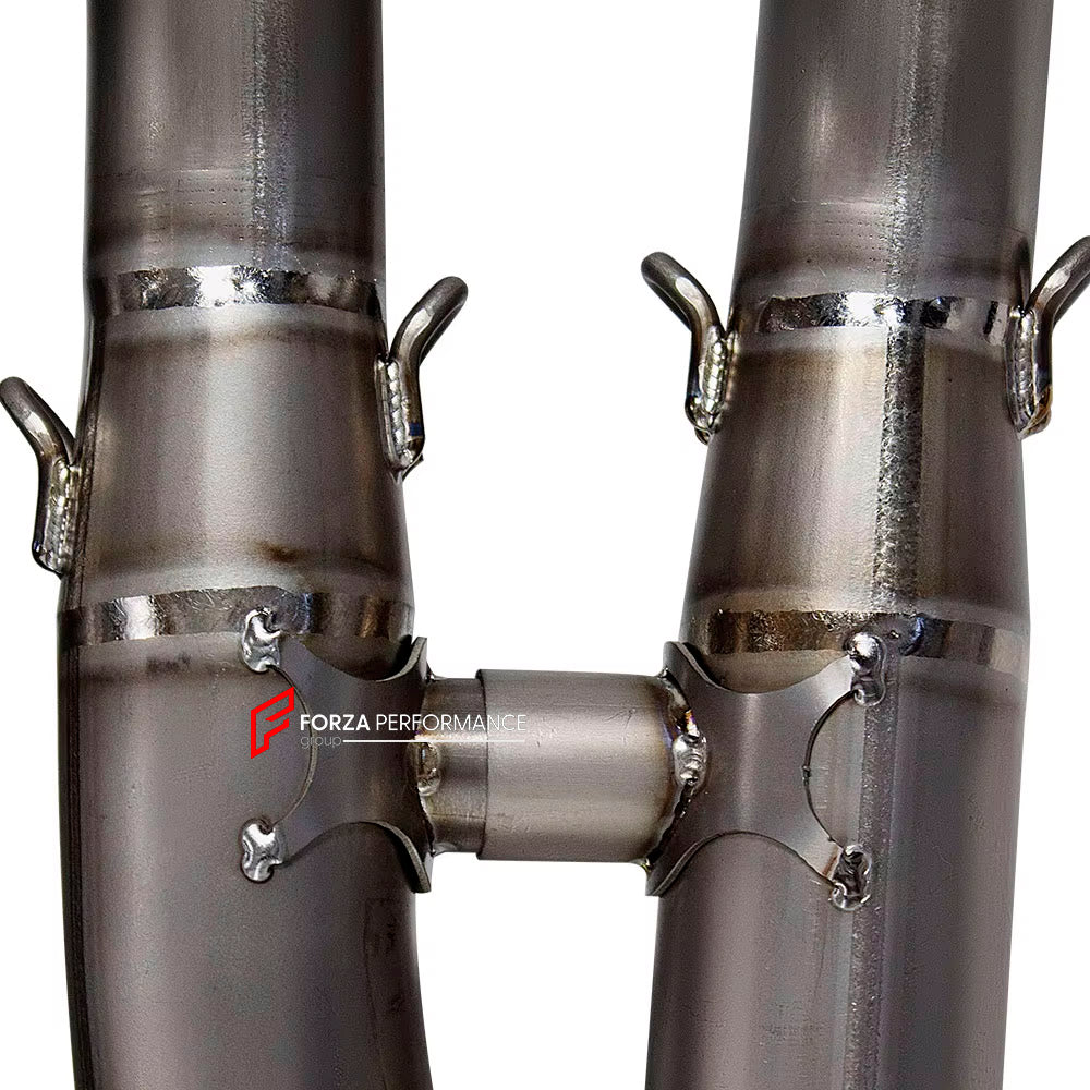 RACING TITANIUM MOTORCYCLE EXHAUST SYSTEM for BMW S1000RR M S1K S1000R 2019 - 2024

Set include:

Header
2-1 Merge Collectors
Mid pipe


Material: Titanium (can be made in Stainless Steel)

NOTE: Professional installation is required.

FEATURES:

Engineered Digital prototyping using 3D CAD design software, each car model chassis has been 3D laser scanned in the factor
Factory run all test cars on Italian 1200HP Dyno machine, to make the best performance design of exhaust
CNC bending machine accurately bends