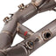 TITANIUM MOTORCYCLE EXHAUST SYSTEM for BMW S1000XR M1000XR 2020+

Set include:

Header
2-1 Merge Collectors
Mid pipe


Material: Titanium + Stainless Steel

NOTE: Professional installation is required.

FEATURES:

Engineered Digital prototyping using 3D CAD design software, each car model chassis has been 3D laser scanned in the factor
Factory run all test cars on Italian 1200HP Dyno machine, to make the best performance design of exhaust
CNC bending machine accurately bends the tube according to the comput
