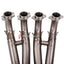 TITANIUM MOTORCYCLE EXHAUST SYSTEM for BMW S1000XR M1000XR 2020+

Set include:

Header
2-1 Merge Collectors
Mid pipe


Material: Titanium + Stainless Steel

NOTE: Professional installation is required.

FEATURES:

Engineered Digital prototyping using 3D CAD design software, each car model chassis has been 3D laser scanned in the factor
Factory run all test cars on Italian 1200HP Dyno machine, to make the best performance design of exhaust
CNC bending machine accurately bends the tube according to the comput