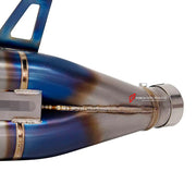 RACING TITANIUM MOTORCYCLE EXHAUST SYSTEM for SUZUKI GSXR 1000 GIXXER 2017 - 2024

Set include:

Header
2-1 Merge Collectors
Mid pipe

Exhaust Slip On

Material: Titanium (can be made in Stainless Steel)

NOTE: Professional installation is required.

FEATURES:

Engineered Digital prototyping using 3D CAD design software, each car model chassis has been 3D laser scanned in the factor
Factory run all test cars on Italian 1200HP Dyno machine, to make the best performance design of exhaust
CNC bending machine a