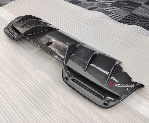 OEM style DRY CARBON Rear Diffuser for FERRARI 296 GTS GTB 2022+