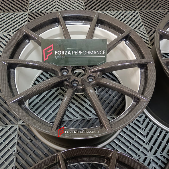 REAL CARBON FORGED WHEELS RIMS for FERRARI 812 COMPETIZIONE