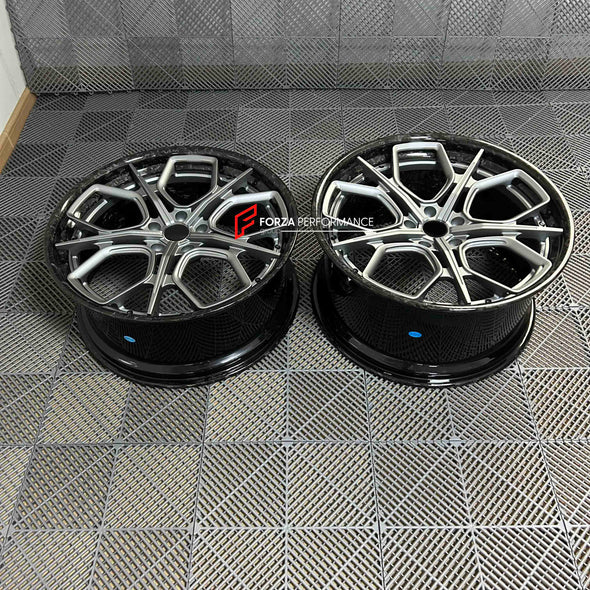 AL-13 R140 STYLE REAL FORGED CARBON 23 INCH FORGED WHEELS RIMS for ASTON MARTIN DBX 707 2023