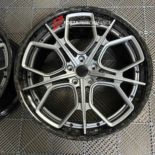 AL-13 R140 STYLE REAL FORGED CARBON 23 INCH FORGED WHEELS RIMS for ASTON MARTIN DBX 707 2023