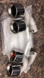 REAR BUMPER AND EXHAUST TIPS for ALFA ROMEO STELVIO 949  2017 - 2023  Set includes:  Rear Bumper Exhaust Tips