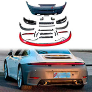 Rear Bumper for Porsche 911 Carrera 2019+
Set includes:

Rear Bumper
Material: Plastic

NOTE: Professional installation is required.