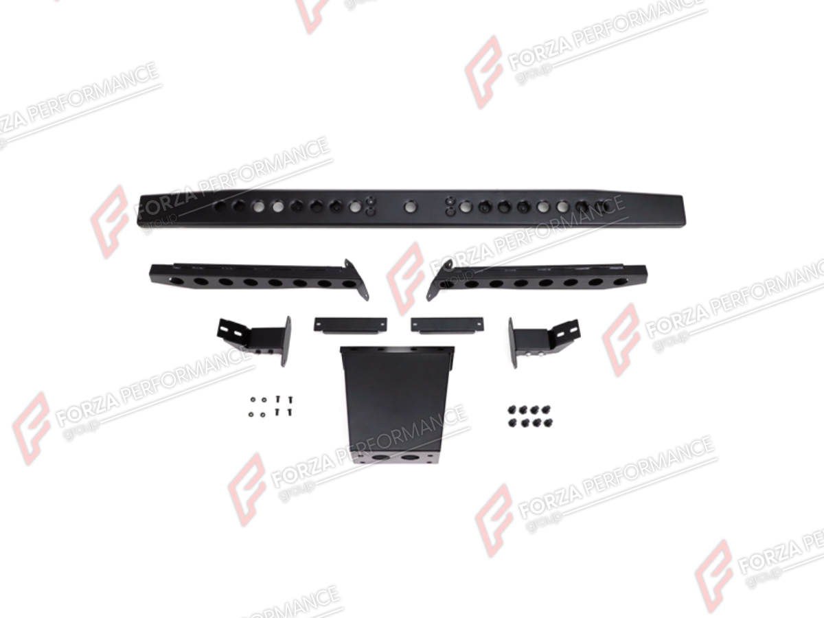 REAR BUMPER BULL BAR for Mercedes-Benz G-Class W464 4X4 2019 - 2024
Set includes:

Rear Bumper Bull Bar
Material: Plastic, Stainless Steel, Aluminium

NOTE: Professional installation is required.