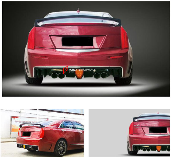REAR BUMPER GT-STYLE FOR CADILLAC ATS-L 2013-2019