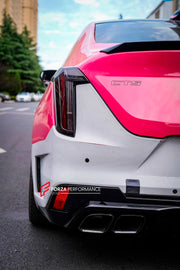 REAR BUMPER for CADILLAC CT4 2020+

Set includes:

Rear Bumper

Material: Plastic

NOTE: Professional installation is required.

