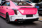 REAR BUMPER for CADILLAC CT4 2020+

Set includes:

Rear Bumper

Material: Plastic

NOTE: Professional installation is required.

