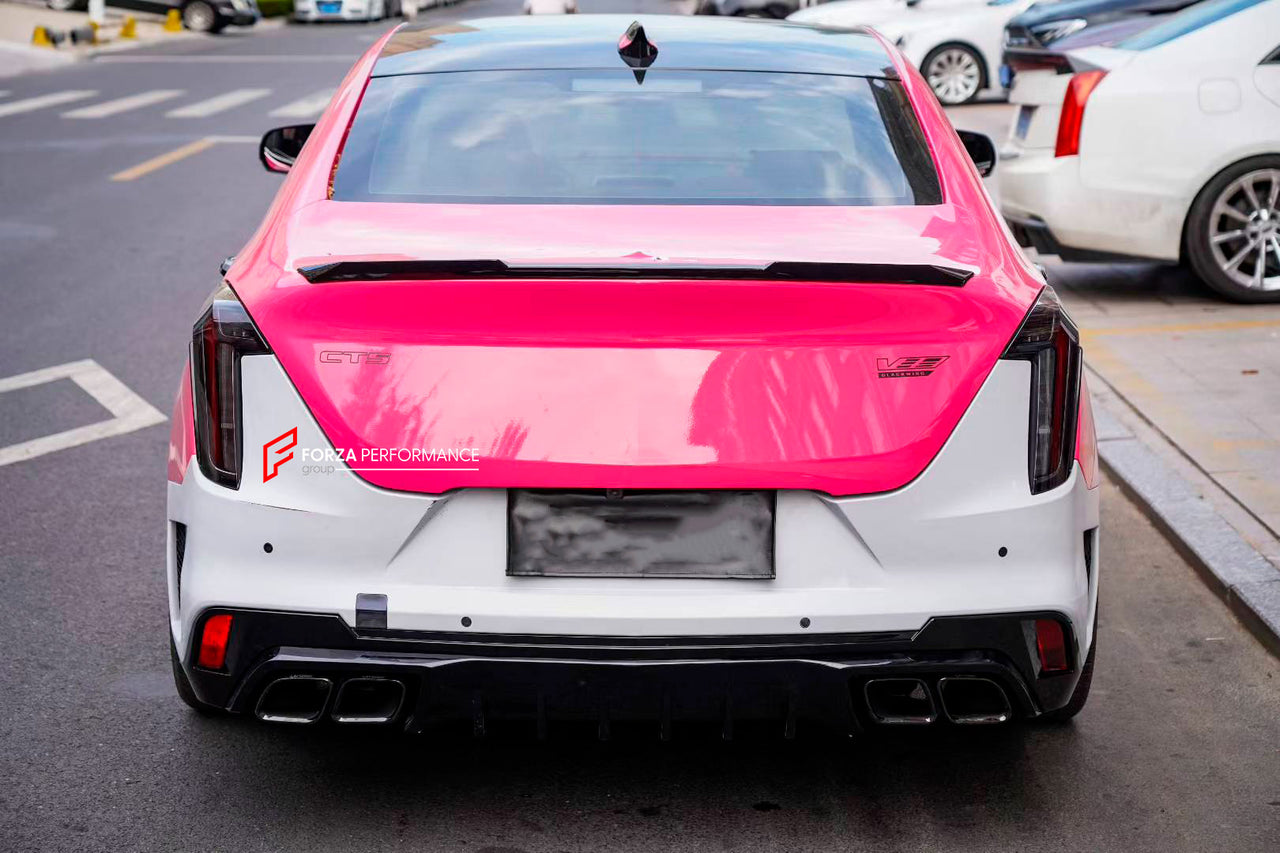 REAR BUMPER for CADILLAC CT4 2020+

Set includes:

Rear Bumper

Material: Plastic

NOTE: Professional installation is required.

