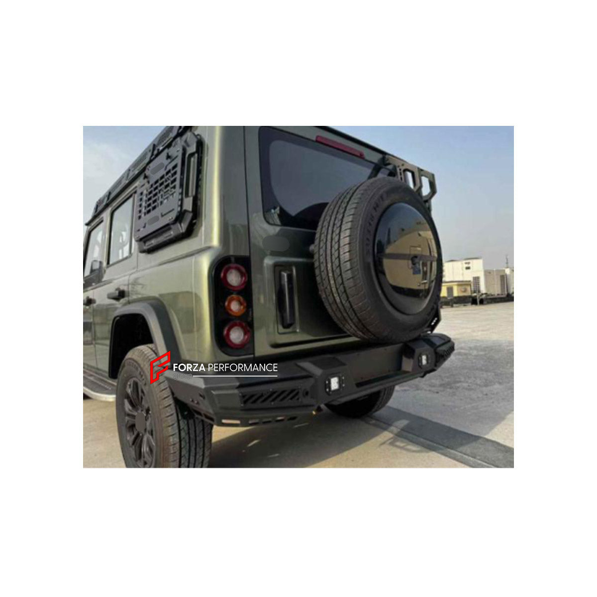 REAR BUMPER GUARD for BAW 212 T01 2024+ FORZA PERFORMANCE custom fit Raptor Style

Set includes:
Rear Bumper Guard

Material: Plastic, Stainless Steel

NOTE: Professional installation is required.