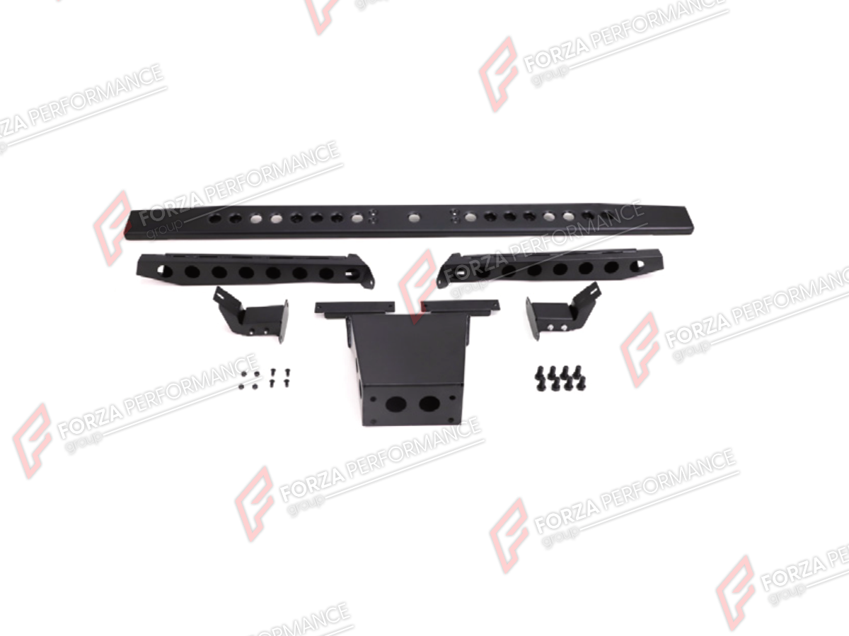 REAR BUMPER GUARD for MERCEDES-BENZ G-CLASS W463 G55 2008 - 2018 FORZA PERFORMANCE custom fit Retro Off-Road

Set includes:
Rear Bumper Guard

Material: Plastic

NOTE: Professional installation is required.