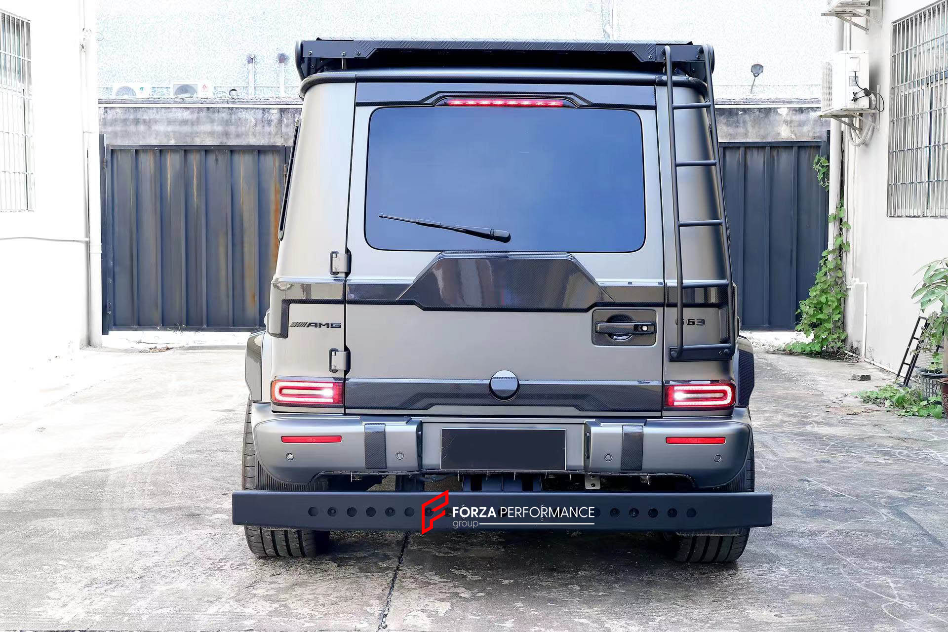 G500 Rear Window Delete Mercedes-Benz W464 G63 G500 4x4 Rear bumper reinforcement – Forza ...