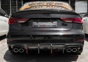 REAR DIFFUSER for AUDI A3 SLINE S3 SEDAN 2017 - 2020 FORZA PERFORMANCE Custom Fit
Set includes:

Rear Diffuser
Material: Plastic

NOTE: Professional installation is required.

Why “Contact Us for Pricing”?
We don’t display fixed prices because our goal is to offer you the most competitive deal possible. Product costs often decrease over time, and by requesting a quote, you’ll receive our most up-to-date price on market.

SECURED PAYMENT METHODS
PayPal (+4.4% fee)
Visa / Mastercard / American Express (throug