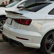REAR DIFFUSER for AUDI A3 SLINE S3 SEDAN 2017 - 2020 FORZA PERFORMANCE Custom Fit
Set includes:

Rear Diffuser
Material: Plastic

NOTE: Professional installation is required.

Why “Contact Us for Pricing”?
We don’t display fixed prices because our goal is to offer you the most competitive deal possible. Product costs often decrease over time, and by requesting a quote, you’ll receive our most up-to-date price on market.

SECURED PAYMENT METHODS
PayPal (+4.4% fee)
Visa / Mastercard / American Express (throug
