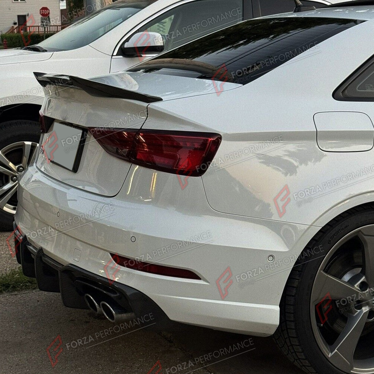 REAR DIFFUSER for AUDI A3 SLINE S3 SEDAN 2017 - 2020 FORZA PERFORMANCE Custom Fit
Set includes:

Rear Diffuser
Material: Plastic

NOTE: Professional installation is required.

Why “Contact Us for Pricing”?
We don’t display fixed prices because our goal is to offer you the most competitive deal possible. Product costs often decrease over time, and by requesting a quote, you’ll receive our most up-to-date price on market.

SECURED PAYMENT METHODS
PayPal (+4.4% fee)
Visa / Mastercard / American Express (throug