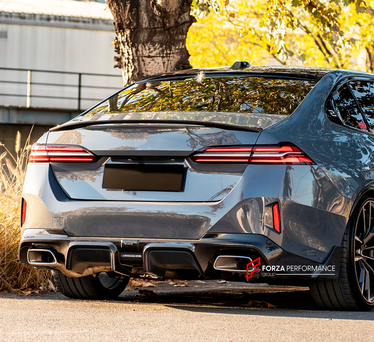 CARBON REAR DIFFUSER for BMW 5 SERIES G60 G68 2023+

Set includes:

Rear Diffuser

Material: Carbon Fiber

Note: Professinal installation is required