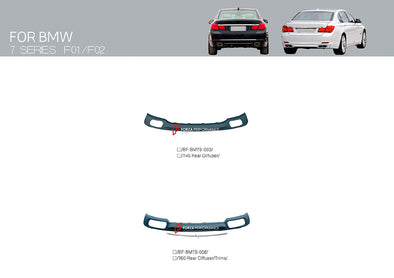 REAR DIFFUSER for BMW 7 SERIES F01 F02 2008 - 2012

Set includes:

Rear Diffuser

Material: Plastic

Note: Professional installation is required.

Contact us for pricing

Payment ►
Visa
Mastercard
PayPal with a credit card (add 4.4% at checkout)
Payoneer
Cryptocurrency
Shipment ►
By express DHL/UPS/TNT/FedEx
To the local international airport
Special line by air
Special line by the sea
To Europe and the UK by train

Please let us know which shipping option you prefer.


