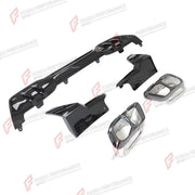 REAR DIFFUSER for BMW X5 G05 LCI M SPORT 2023+ FORZA PERFORMANCE Custom Fit
Set includes:

Rear Diffuser
Rear Canards
Exhaust Tips
Material: Plastic

NOTE: Professional installation is required.

Why “Contact Us for Pricing”?
We don’t display fixed prices because our goal is to offer you the most competitive deal possible. Product costs often decrease over time, and by requesting a quote, you’ll receive our most up-to-date price on market.

SECURED PAYMENT METHODS
PayPal (+4.4% fee)
Visa / Mastercard / Amer