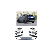 REAR DIFFUSER for Jaguar F-Pace 2020+
Set includes:

Rear Diffuser
Material: Plastic

NOTE: Professional installation is required.

