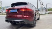 REAR DIFFUSER for JAGUAR F-PACE X761 2015 - 2020

Set includes:
Rear Diffuser

Material: Plastic

NOTE: Professional installation is required.