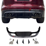 REAR DIFFUSER for JAGUAR F-PACE X761 2015 - 2020

Set includes:
Rear Diffuser
Exhaust Tips

Material: Plastic

NOTE: Professional installation is required.
