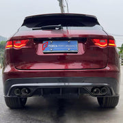REAR DIFFUSER for JAGUAR F-PACE X761 2015 - 2020

Set includes:
Rear Diffuser

Material: Plastic

NOTE: Professional installation is required.