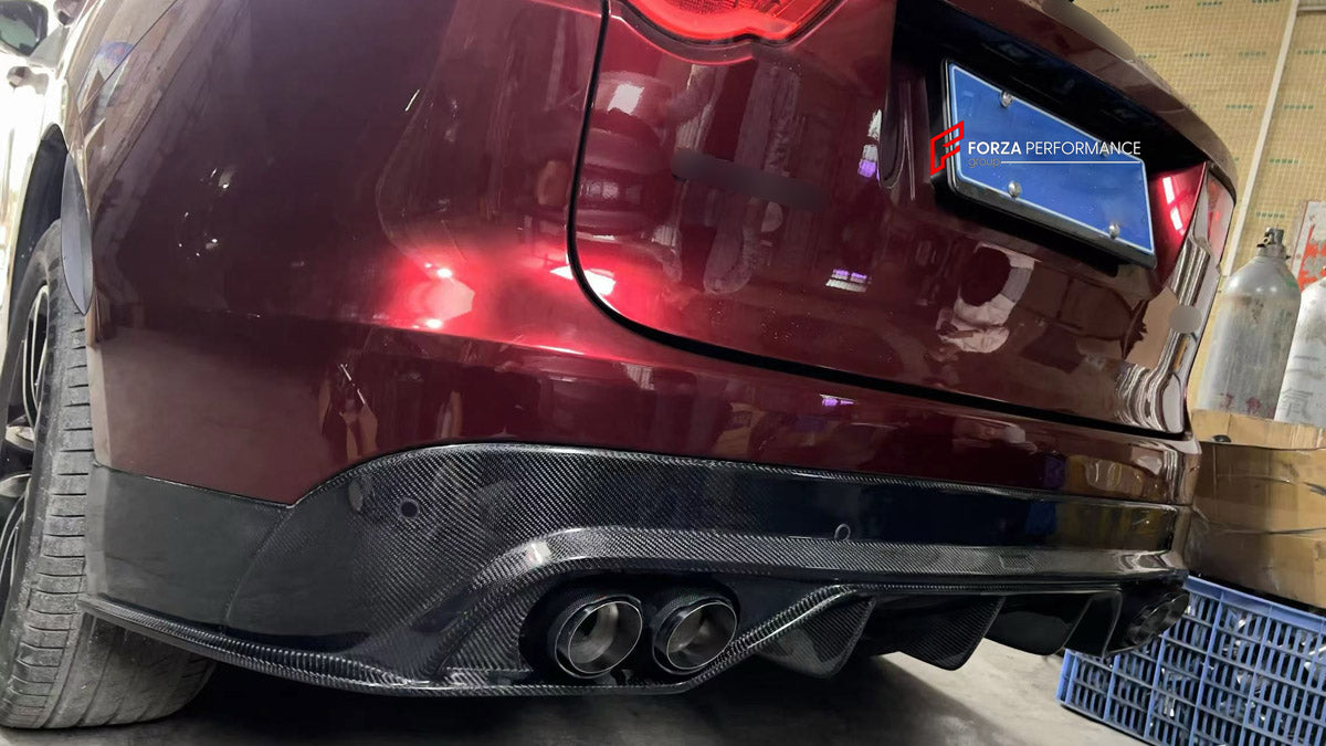 REAR DIFFUSER for JAGUAR F-PACE X761 2015 - 2020

Set includes:
Rear Diffuser

Material: Plastic

NOTE: Professional installation is required.