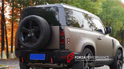 REAR DIFFUSER WITH LED TAIL LIGHTS for LAND ROVER DEFENDER L663 2020+  Set includes:  Rear Diffuser with LED Tail Lights