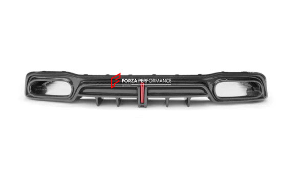 CARBON FIBER REAR DIFFUSER FOR MERCEDES-BENZ E-CLASS E350 E450 E53 E63