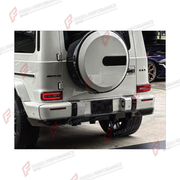 REAR DIFFUSER for MERCEDES-BENZ G-CLASS W464 G63 2019 - 2024 FORZA PERFORMANCE custom fit Shark Style

Set includes:
Rear Diffuser

Material: Plastic

NOTE: Professional installation is required.