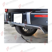 REAR DIFFUSER for MERCEDES-BENZ G-CLASS W464 G63 2019 - 2024

Set includes:
Rear Diffuser

Material: Plastic

NOTE: Professional installation is required.