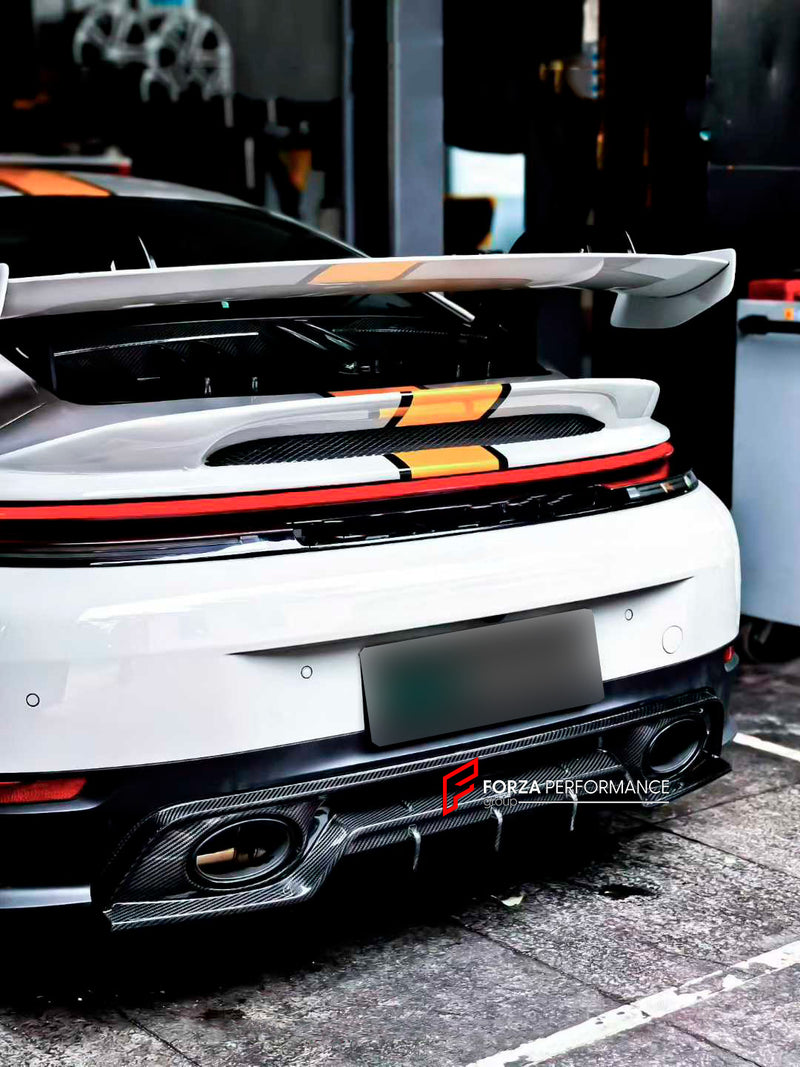 DRY REAR DIFFUSER for PORSCHE 911 992.2 CARRERA 2025+