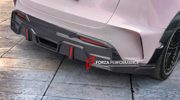 Carbon Fiber Rear Diffuser for Tesla Model Y S2