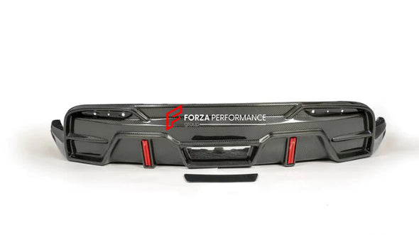 Carbon Fiber Rear Diffuser for Tesla Model Y S2